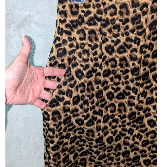 NWT‎ Endless Rose High Waist Band Leopard Print Mini Skirt XS - Picture 4 of 12